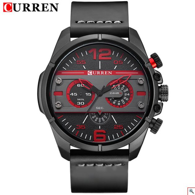 Ανδρικό Ρολόι CURREN 8259 - Fashion Decorative Sub-dial Men Quartz Watch