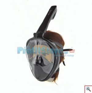 Sub Full Face Snorkel Mask Xifias 850 BLACK - Ολοπρόσωπη Μάσκα με Αναπνευστήρα και Βάση για Action Camera