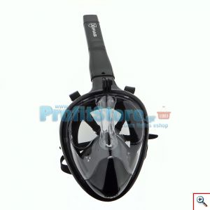 Sub Full Face Snorkel Mask Xifias 850 BLACK - Ολοπρόσωπη Μάσκα με Αναπνευστήρα και Βάση για Action Camera