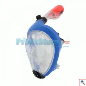 Sub Full Face Snorkel Mask Xifias 854 BLUE - Ολοπρόσωπη Μάσκα με Αναπνευστήρα και Βάση για Action Camera