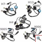 Φώτα LED COB 40W 4000LM 9V-36V FULL CAN BUS H7 - Σετ των 2 Τεμαχίων G5