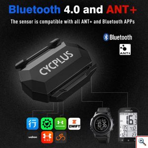 Αισθητήρας Ποδηλάτου Ταχύτητας και Ρυθμού - C3 Cycplus Speed Cadence Sensor