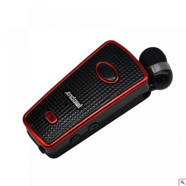 Επαναφορτιζόμενο Ασύρματο Ακουστικό Clip-on Bluetooth ANDOWL