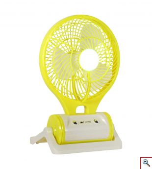 Μίνι Φορητός Ανεμιστήρας Φωτιστικό LED Γραφείου - Portable Mini Fan Led Light