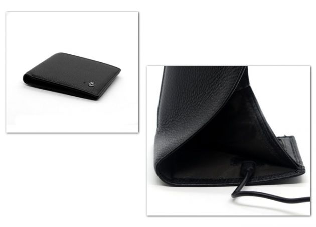 Δερμάτινο Πορτοφόλι με Aντικλεπτικό Σύστημα - Antilost Bluetooth Baydow