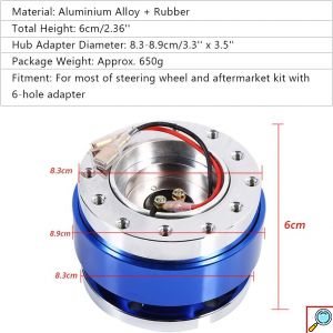 Αποσπώμενος Κώνος Τιμονιού για Αγωνιστικά Αυτοκίνητα ΜΟΜΟ σε 4 Χρώματα