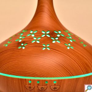 Υγραντήρας Υπερήχων & Συσκευή Αρωματοθεραπείας USB με LED Φωτισμό 400mL Andowl 