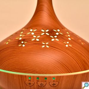 Υγραντήρας Υπερήχων & Συσκευή Αρωματοθεραπείας USB με LED Φωτισμό 400mL Andowl 