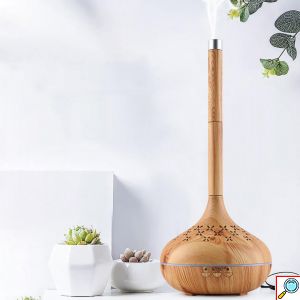 Υγραντήρας Υπερήχων & Συσκευή Αρωματοθεραπείας USB με LED Φωτισμό 400mL Andowl 