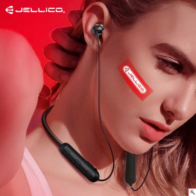 Αδιάβροχα Ασύρματα Αθλητικά Ακουστικά Jellico - Bluetooth Sport Earphone