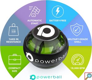 Μπάλα Ενδυνάμωσης - Εκγύμνασης Χεριού - Powerball 280Hz Autostart Classic NSD