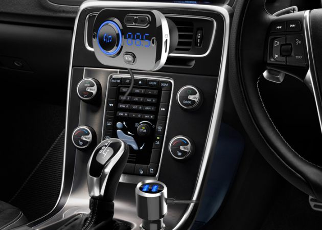Πομπός FM Transmitter Bluetooth 5.0+EDR με Θύρα Ταχείας Φόρτισης QC3.0