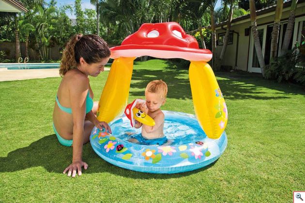 Φουσκωτή Παιδική Πισίνα Μανιτάρι - Mashroom Baby Pool