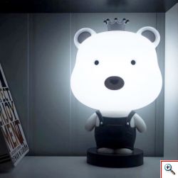 Επιτραπέζιο Νυχτερινό Φωτιστικό - Λάμπα Πορτατίφ Αρκουδάκι - Night Lamp Set