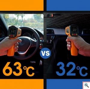 Ηλιοπροστασία - Σκίαστρο Παρμπρίζ Αυτοκινήτου που Λειτουργεί σαν Ομπρέλα - με Θήκη 80x145cm