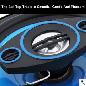 Ηχεία Αυτοκινήτων Δύο Δρόμων 500 Watt 16cm 6″ Ιντσών 2τμχ - TP-1671