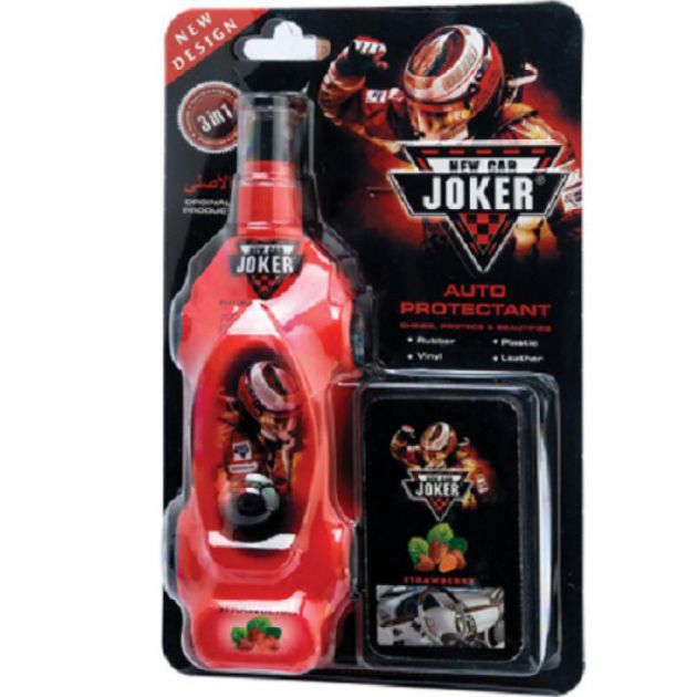Καθαριστικό Σπρέι Αυτοκινήτου 3 σε 1 για Πλαστικό, Λάστιχο, Δέρμα και Βινύλιο - New Car Joker Protectant