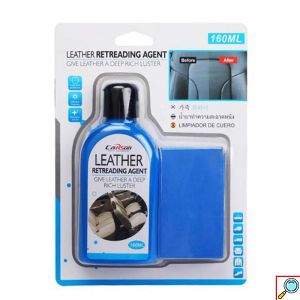 Σετ 2 σε 1 Καθαρισμού / Γυαλίσματος για Δέρμα Αυτοκινήτου 160ml Carsun