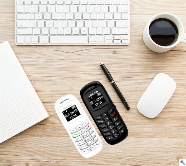 Ultra Mini Κινητό Τηλέφωνο SIM & Bluetooth Ακουστικό Handsfree με Αλλαγή της Φωνής - Mini CellPhone