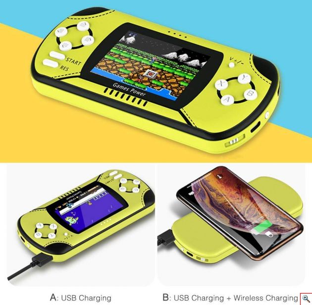 Κονσόλα με 300 Ενσωματωμένα Παιχνίδια XGO και Power Bank 10000mAn