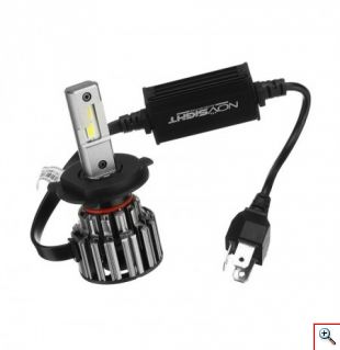 LED Φώτα Αυτοκινήτου NovSight H4 6500K 360ᵒ 12000LM (2x6000) 70W (2x35W) CAN BUS με Ballast 11-30V