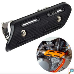 Προστατευτικό Κάλυμμα Σωλήνα Εξάτμισης Μοτοσυκλέτας - Motorcycle Exhaust Heat Shield Protector Guard