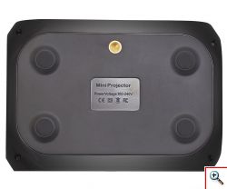 Μίνι Προτζέκτορας Τεχνολογίας Προβολής LCD Λάμπας LED με Φυσική Ανάλυση 1920x1080 & Φωτεινότητα 800 Lumens - Andowl Projector AUHL-526 Μαύρο