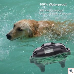 Σετ 2 x Επαναφορτιζόμενα Αδιάβροχα Ηλεκτρονικά Κολάρα Εκπαίδευσης Σκύλου με 3 Λειτουργίες & 200 Στάδια Έντασης με Ασύρματο Τηλεχειριστήριο & Φακό LED - 800m