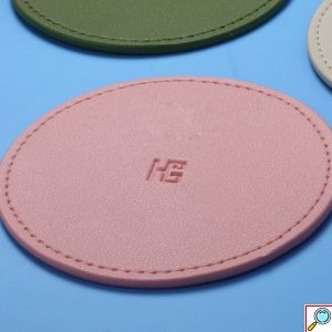 Σετ 4x Δερμάτινο Σουβέρ - Βάση για Ποτήρια 10cm