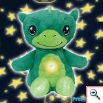 Starry Teddy Προτζέκτορας Αστεριών, Λούτρινο Αρκουδάκι & Νυχτερινό Φωτιστικό LED Νανουρίσματος - Huggable Night Light