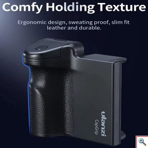 Λαβή Στήριξης Κινητού με Χειριστήριο Bluetooth για Selfie - Ulanzi CapGrip Handle Grip 