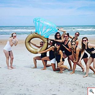 Σωσίβιο Θαλάσσης Διαμαντένιο Δαχτυλίδι 170x120cm