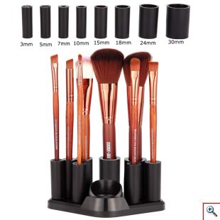 Ηλεκτρική Συσκευή Καθαρισμού Πινέλων Μακιγιάζ - Καθαριστικό Μέικαπ - Electric Makeup Brush Cleaner Άσπρο