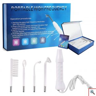 Φορητή Συσκευή Υψηλών Συχνοτήτων για Περιποίηση Δέρματος - Portable High Frequency