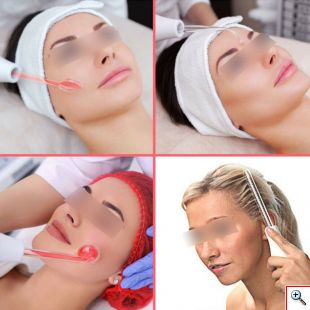 Φορητή Συσκευή Υψηλών Συχνοτήτων για Περιποίηση Δέρματος - Portable High Frequency