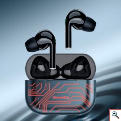 Ασύρματα Ακουστικά με Bluetooth 5.1 & Οθόνη Αφής TWS RGB - Earbuds AWEI T29 Pro