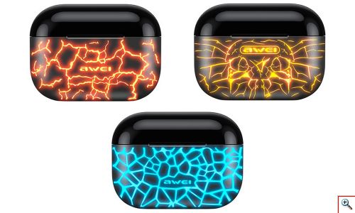 Ασύρματα Ακουστικά με Bluetooth 5.1 & Οθόνη Αφής TWS RGB - Earbuds AWEI T29 Pro