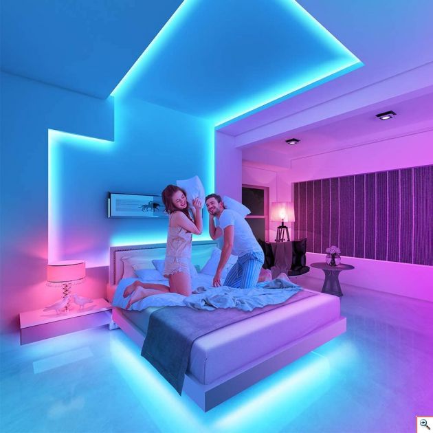 Έξυπνη Ταινία LED Wifi με App Κινητού FunLit® RGB Φωτορυθμικό Funlite SMD5050 3m USB 30LED/2.4W/m 2.4GHz & Ασύρματο Χειριστήριο - Αυτοκόλλητος Ατμοσφαιρικός Φωτισμός Εσωτερικού Χώρου