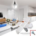 Αναδιπλούμενη Οικολογική Λάμπα 40W - Φωτιστικό σε Τετράγωνο Σχήμα Ε27 Βιδωτή 2800lm - Square Folding Lamp