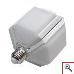 Αναδιπλούμενη Οικολογική Λάμπα 40W - Φωτιστικό σε Τετράγωνο Σχήμα Ε27 Βιδωτή 2800lm - Square Folding Lamp