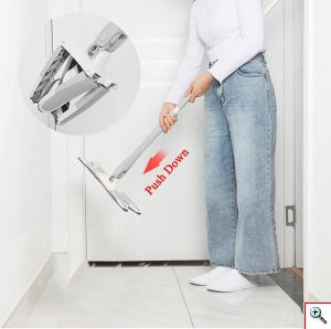 Αναδιπλούμενη Σφουγγαρίστρα με Επαναχρησιμοποιούμενο Πανάκι Μικροϊνών 360ᵒ - Aurora Twist Mop