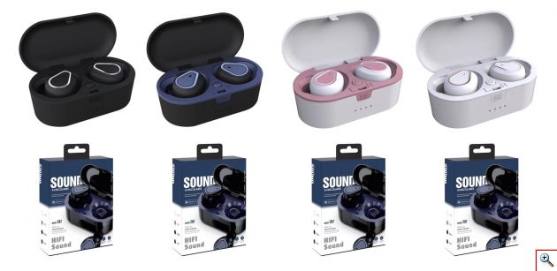Μίνι Ασύρματα Bluetooth Ακουστικά - Ψείρες με Θήκη Φόρτισης TWS - Wireless 5.0 HIFI Sound