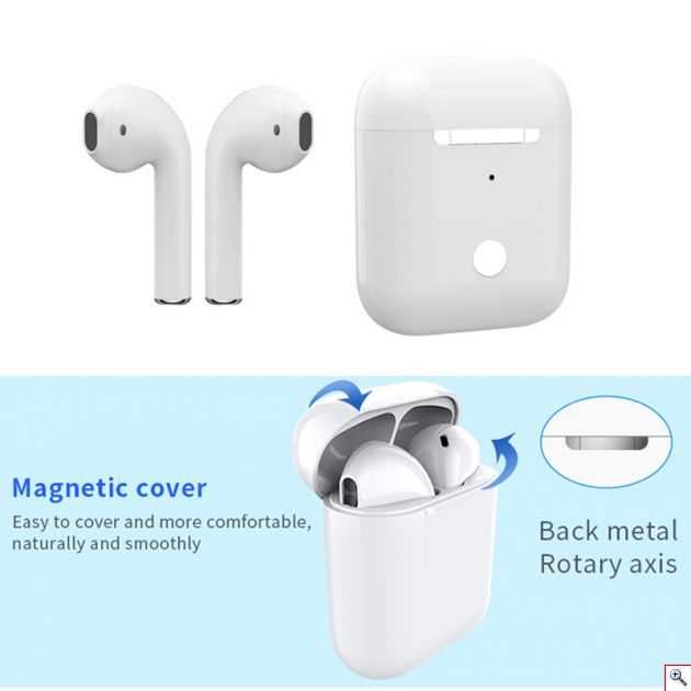 Ασύρματα Ακουστικά Bluetooth Smart Touch - TWS I19 Earphones