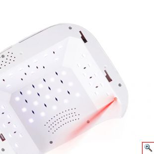 Επαγγελματικό Φουρνάκι Νυχιών Dual UV LED με Ηχείο Bluetooth - Λευκό