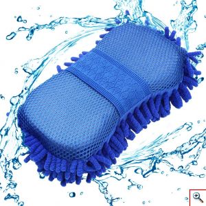 Σφουγγάρι Μικροϊνών - 2 Όψεων Αυτοκινήτου - Chenille Sponge