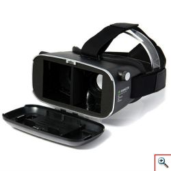VR Μάσκα Metaverse Εικονικής Πραγματικότητας για Κινητό - Shinecon Smartphone VR Headset Μαύρο Decentraland Sandbox