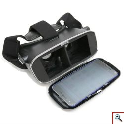 VR Μάσκα Metaverse Εικονικής Πραγματικότητας για Κινητό - Shinecon Smartphone VR Headset Μαύρο Decentraland Sandbox