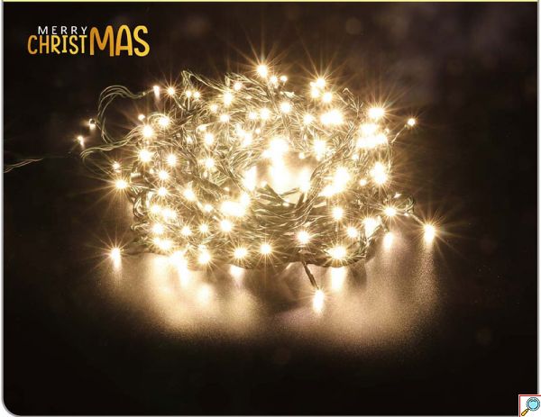 Χριστουγεννιάτικα Λαμπάκια 22.5m 300 LED Θερμού Λευκού Φωτισμού με Μουσική & 3 Προγράμματα Arrango
