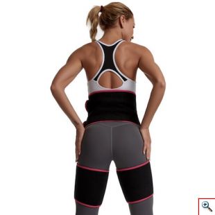 Κολάν και Ζώνη Εφίδρωσης 2 σε 1 για Τοπικό Αδυνάτισμα - Adjustable One Piece Waistband 