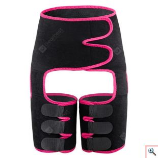 Κολάν και Ζώνη Εφίδρωσης 2 σε 1 για Τοπικό Αδυνάτισμα - Adjustable One Piece Waistband 